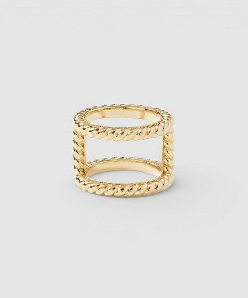 ANAYI / アナイ その他 | ロープ２連スカーフリング（gold (30)）