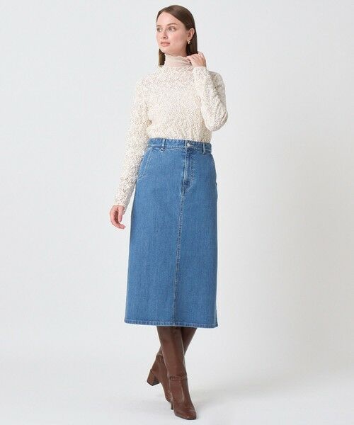 ANAYI / アナイ カットソー | ストレッチレースモックネック プルオーバー | 詳細7
