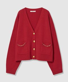 ANAYI / アナイ カーディガン・ボレロ | カシミヤブレンドビットＶ カーディガン