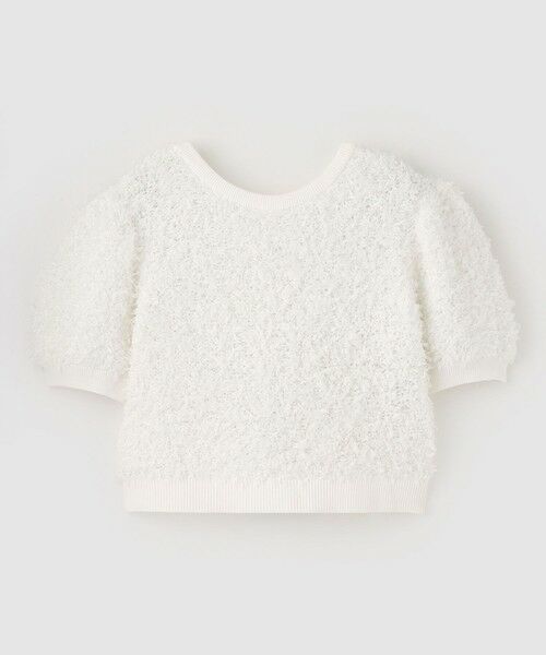 ANAYI / アナイ ニット・セーター | チュールリボンレジェ2WAYプルオーバー(off white (02))