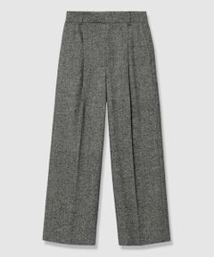 ANAYI / アナイ その他パンツ | ウールシルクツイードセミワイドパンツ〈セットアップ対応商品〉
