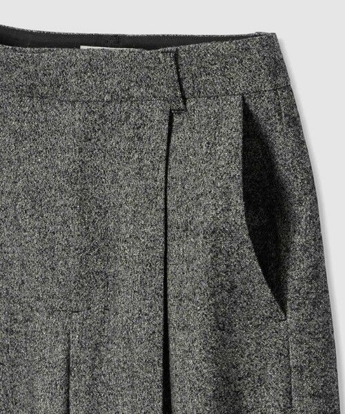 ANAYI / アナイ その他パンツ | ウールシルクツイードセミワイドパンツ〈セットアップ対応商品〉 | 詳細1