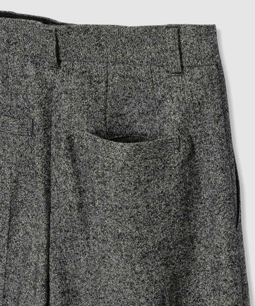 ANAYI / アナイ その他パンツ | ウールシルクツイードセミワイドパンツ〈セットアップ対応商品〉 | 詳細4