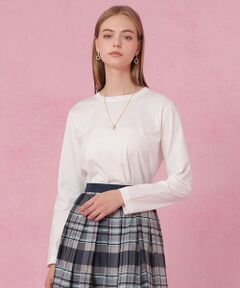 ANAYI / アナイ カットソー | コットン天竺ロングスリーブプルオーバー