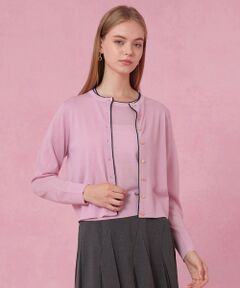 ANAYI / アナイ その他トップス | スーパーファインメリノバイカラークルーカーディガン
