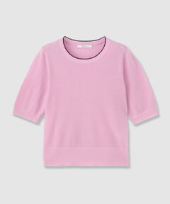 ANAYI / アナイ その他トップス | SFメリノバイカラープルオーバー