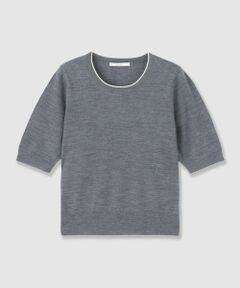ANAYI / アナイ その他トップス | SFメリノバイカラープルオーバー