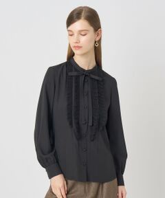 ANAYI / アナイ シャツ・ブラウス | シフォンプリーツフリル ブラウス