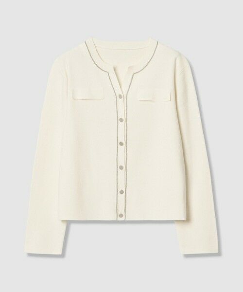 ANAYI / アナイ カーディガン・ボレロ | ボールチェーン カーディガン(off white (02))