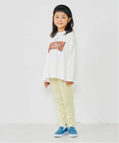 and D.petitmain / アンドディー. プティマイン その他パンツ | 【防汚加工】【365D.】リブレギンス | 詳細1