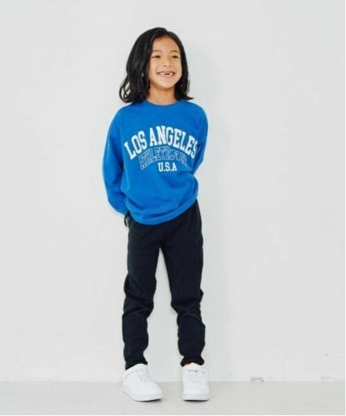 and D.petitmain / アンドディー. プティマイン その他パンツ | 【防汚加工】【365D.】リブレギンス | 詳細4