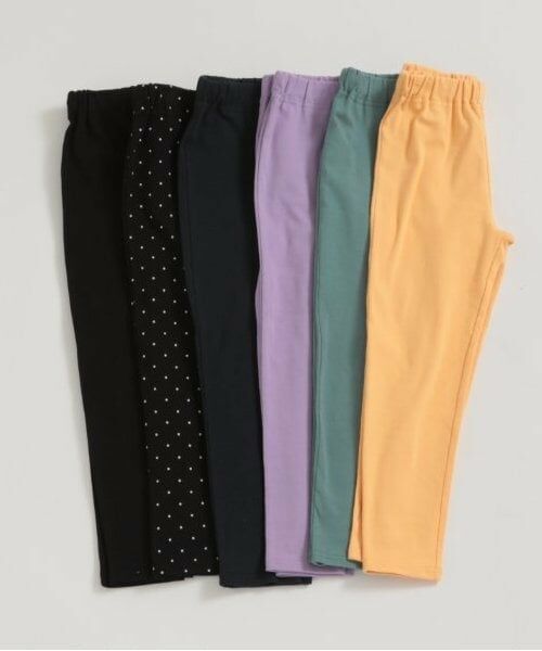 and D.petitmain / アンドディー. プティマイン その他パンツ | 【防汚加工】【365D.】フライスレギンス | 詳細7