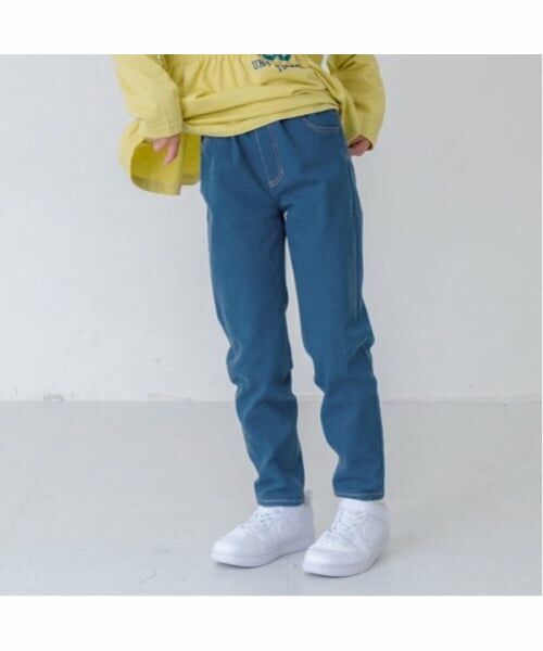 and D.petitmain / アンドディー. プティマイン その他パンツ | ストレッチデニムスリムパンツ（ブルー）