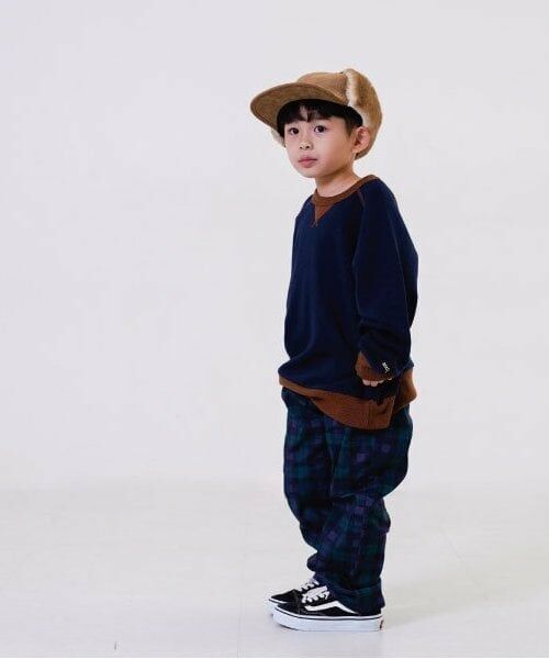 and D.petitmain / アンドディー. プティマイン その他パンツ | ストレッチツイルガラアソートテーパードパンツ | 詳細3