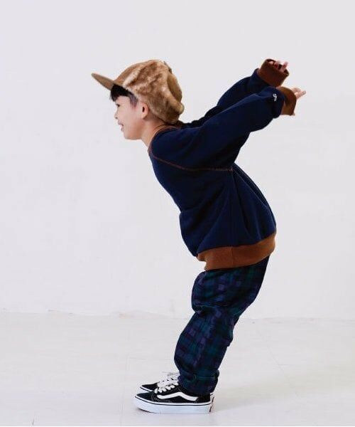 and D.petitmain / アンドディー. プティマイン その他パンツ | ストレッチツイルガラアソートテーパードパンツ | 詳細4