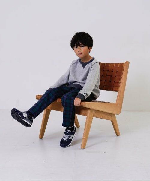 and D.petitmain / アンドディー. プティマイン その他パンツ | ストレッチツイルガラアソートテーパードパンツ | 詳細5