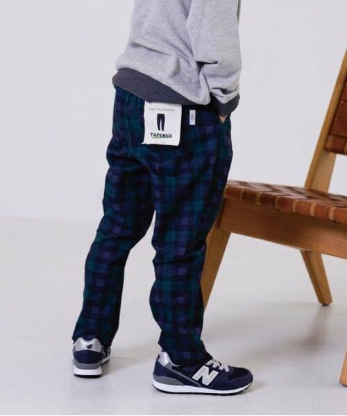 and D.petitmain / アンドディー. プティマイン その他パンツ | ストレッチツイルガラアソートテーパードパンツ | 詳細7