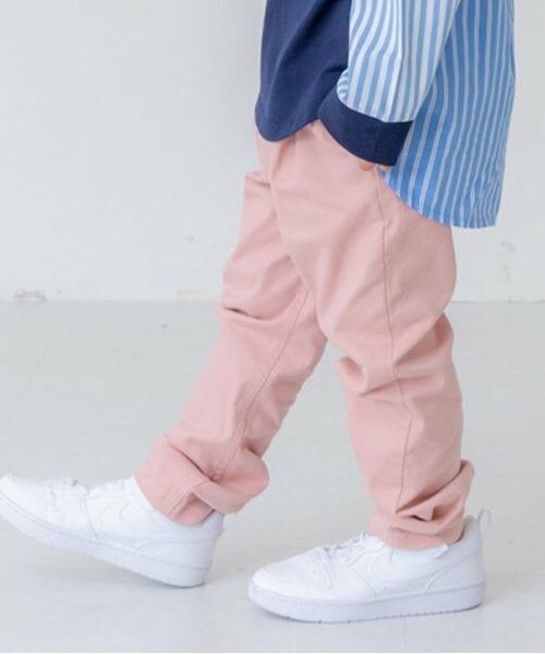 and D.petitmain / アンドディー. プティマイン その他パンツ | ストレッチツイルムジテーパードパンツ | 詳細10