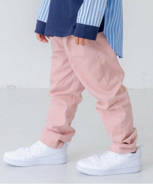 and D.petitmain / アンドディー. プティマイン その他パンツ | ストレッチツイルムジテーパードパンツ | 詳細12