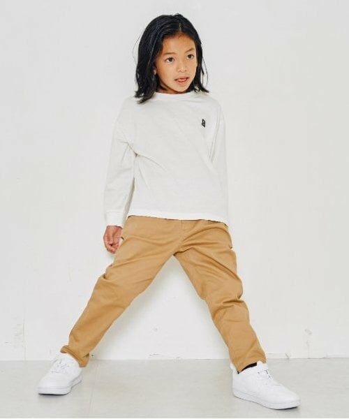 and D.petitmain / アンドディー. プティマイン その他パンツ | ストレッチツイルムジテーパードパンツ | 詳細2