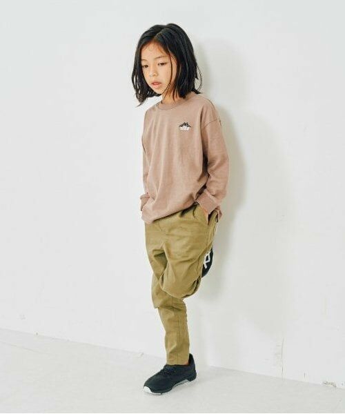 and D.petitmain / アンドディー. プティマイン その他パンツ | ストレッチツイルムジテーパードパンツ | 詳細5