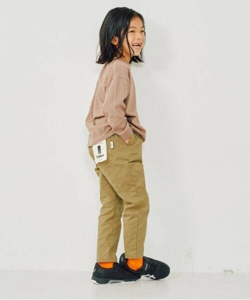 and D.petitmain / アンドディー. プティマイン その他パンツ | ストレッチツイルムジテーパードパンツ | 詳細6