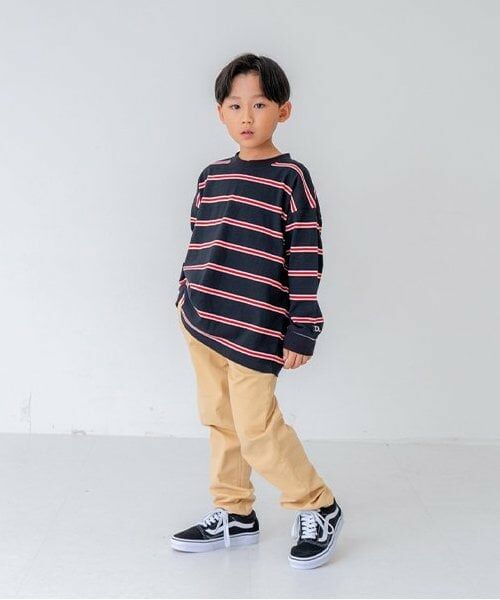 and D.petitmain / アンドディー. プティマイン その他パンツ | ストレッチツイルムジテーパードパンツ | 詳細7