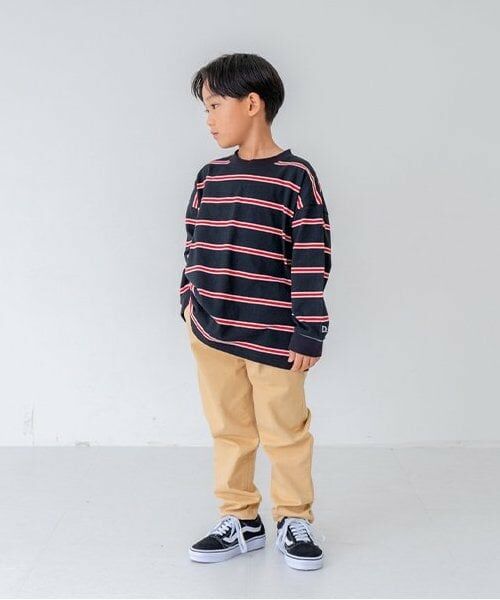 and D.petitmain / アンドディー. プティマイン その他パンツ | ストレッチツイルムジテーパードパンツ | 詳細8