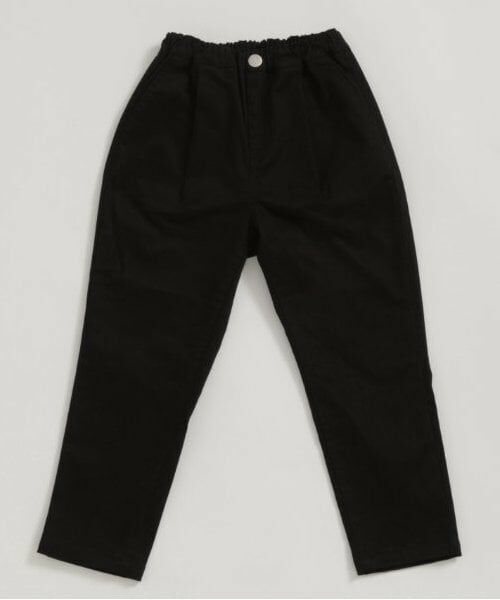 and D.petitmain / アンドディー. プティマイン その他パンツ | ストレッチツイルムジテーパードパンツ（黒）