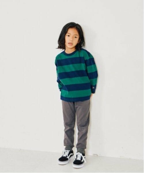 and D.petitmain / アンドディー. プティマイン その他パンツ | 【防汚加工】ソフトタッチフライスアクティブ裾リブパンツ | 詳細9