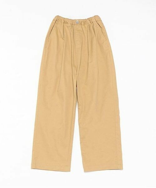 and D.petitmain / アンドディー. プティマイン その他パンツ | ストレッチチノボリュームパンツ | 詳細1