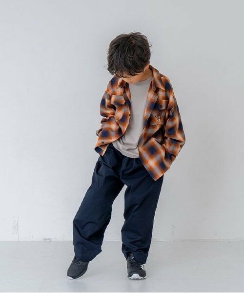 and D.petitmain / アンドディー. プティマイン その他パンツ | ストレッチチノボリュームパンツ | 詳細10