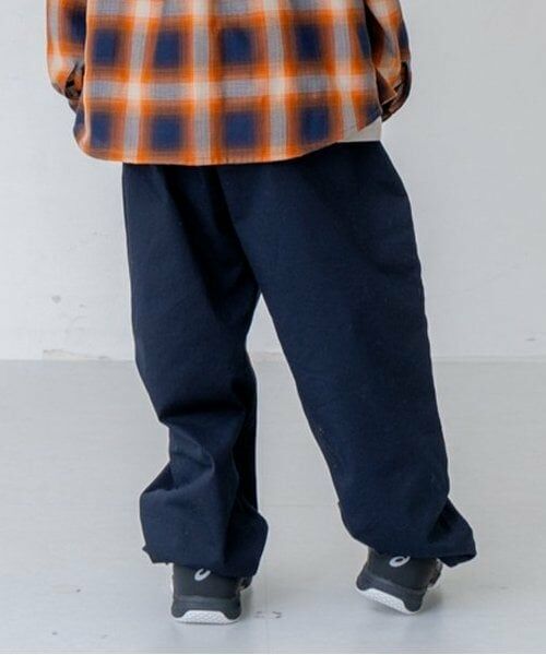 and D.petitmain / アンドディー. プティマイン その他パンツ | ストレッチチノボリュームパンツ | 詳細11