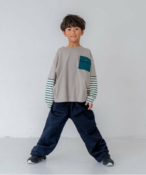 and D.petitmain / アンドディー. プティマイン その他パンツ | ストレッチチノボリュームパンツ | 詳細12