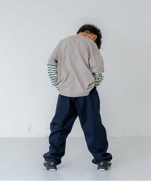 and D.petitmain / アンドディー. プティマイン その他パンツ | ストレッチチノボリュームパンツ | 詳細13