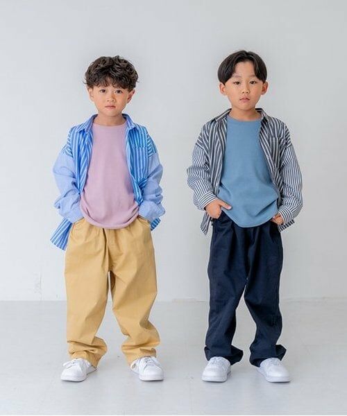 and D.petitmain / アンドディー. プティマイン その他パンツ | ストレッチチノボリュームパンツ | 詳細2