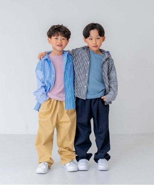 and D.petitmain / アンドディー. プティマイン その他パンツ | ストレッチチノボリュームパンツ | 詳細3