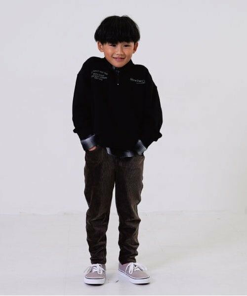 and D.petitmain / アンドディー. プティマイン その他パンツ | ソフトタッチカットコールスリムパンツ | 詳細1