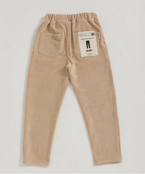 and D.petitmain / アンドディー. プティマイン その他パンツ | ソフトタッチカットコールスリムパンツ | 詳細6