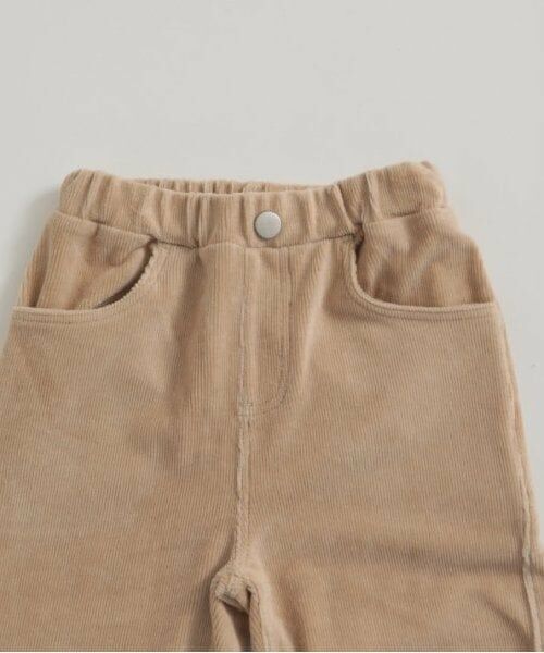 and D.petitmain / アンドディー. プティマイン その他パンツ | ソフトタッチカットコールスリムパンツ | 詳細7