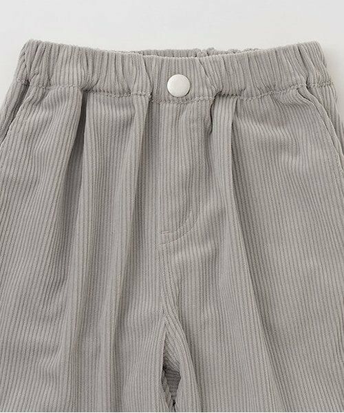 and D.petitmain / アンドディー. プティマイン その他パンツ | ソフトタッチコーデュロイテーパードパンツ | 詳細2