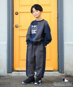 and D.petitmain / アンドディー. プティマイン その他パンツ | 【MLB】サイド切替裏毛パンツ