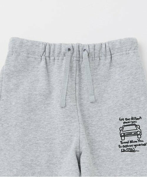 and D.petitmain / アンドディー. プティマイン その他パンツ | 裏起毛スウェットジョグパンツ | 詳細2