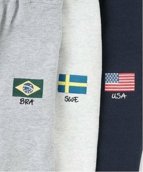 and D.petitmain / アンドディー. プティマイン その他パンツ | 【セットアップ可】トラベルモチーフスウェット | 詳細3