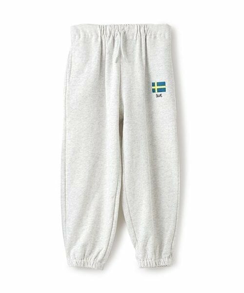 and D.petitmain / アンドディー. プティマイン その他パンツ | 【セットアップ可】トラベルモチーフスウェット（シロ杢）