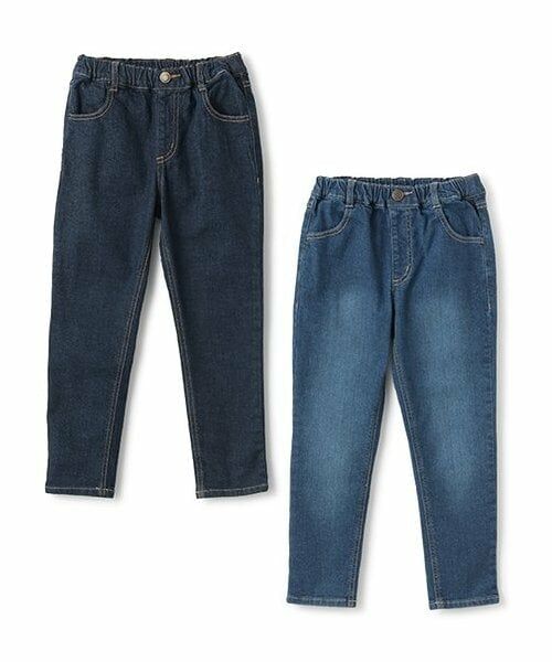 and D.petitmain / アンドディー. プティマイン その他パンツ | 【裏微起毛】デニムスリムパンツ | 詳細9