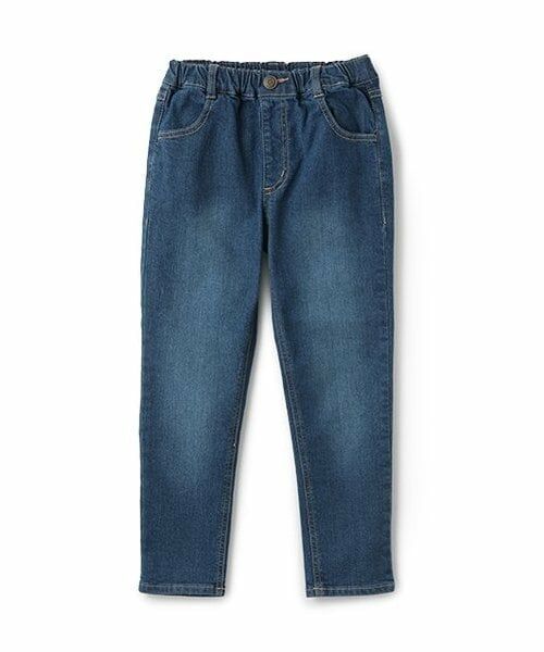 and D.petitmain / アンドディー. プティマイン その他パンツ | 【裏微起毛】デニムスリムパンツ（ブルー）