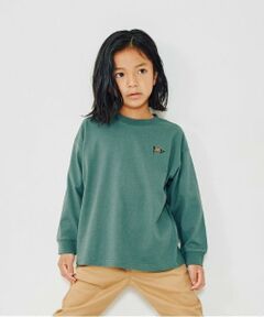 and D.petitmain / アンドディー. プティマイン Tシャツ | 【365D.】アソート刺繍袖リブワイドロンT