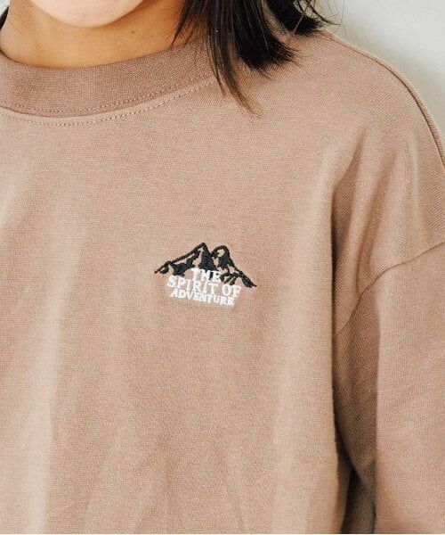 and D.petitmain / アンドディー. プティマイン Tシャツ | 【365D.】アソート刺繍袖リブワイドロンT | 詳細14