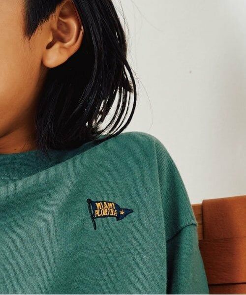 and D.petitmain / アンドディー. プティマイン Tシャツ | 【365D.】アソート刺繍袖リブワイドロンT | 詳細15